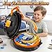 2026 Race Car Track Set Toy for Kids, Stunt Racing Playset with 360°Loop Car Track with Four 1:64 Scale Vehicles Gift Toys for Boys Girls Ages 3 4 5 6 7 8 (Standard)