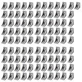 EYPINS 100X ALU Winkelverbinder, Aluprofil 20x20 Nut 6 Aluminium Befestigungsmaterial Winkel Eckwinkel Eckverbinder Wandhalter 90 Grad Winkel Raster Profile für Strebenprofil, 3D-Drucker, DIY-Projekte