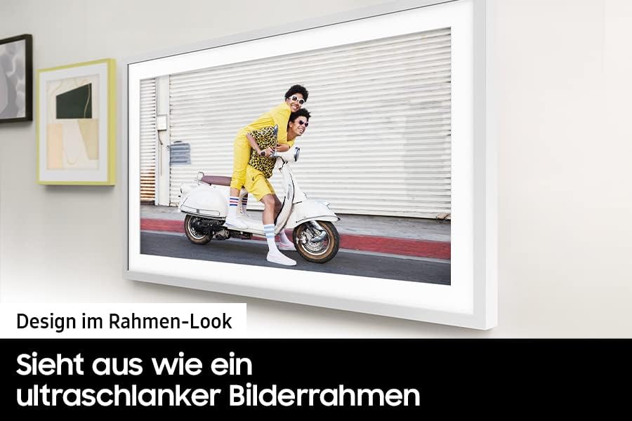 SAMSUNG QLED 4K ramka 32 cale Fernseher (GQ32LS03CBUXZG), wyświetlacz matowy, austauschbare Rahmen, tryb artystyczny [2023]