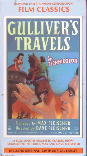 Gulliver's Travels VHS revive la magia de tu infancia con el cine animado retro