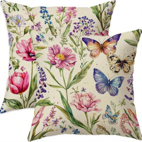 Housse coussin 60x60cm imperméable pour décorer un salon cocooning