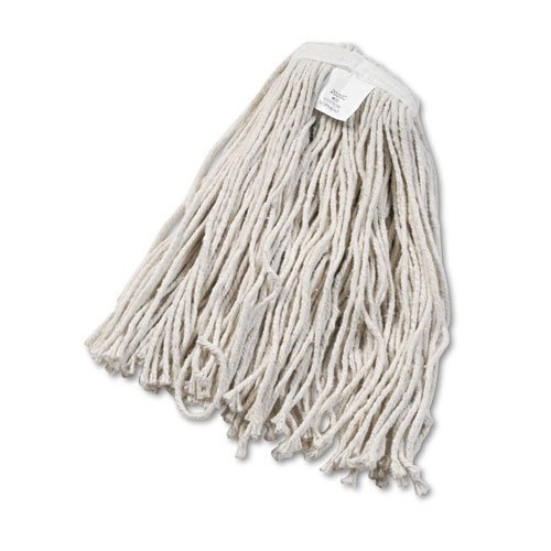 Image of Cut-End Wet Mop Head, Cotton, #20 Size, White