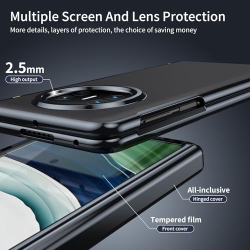 Coque Huawei Mate X5 pliable et givrée idéale pour les déplacements