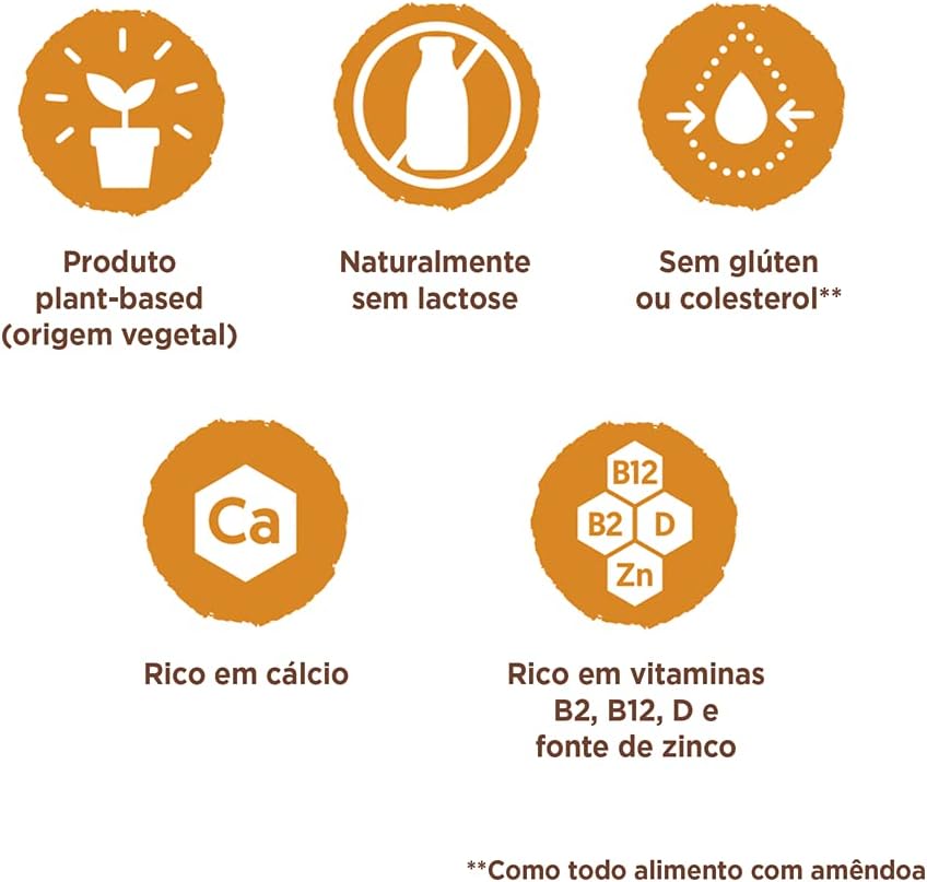 Silk - Bebida Vegetal, Amêndoa e Cacau, 1L