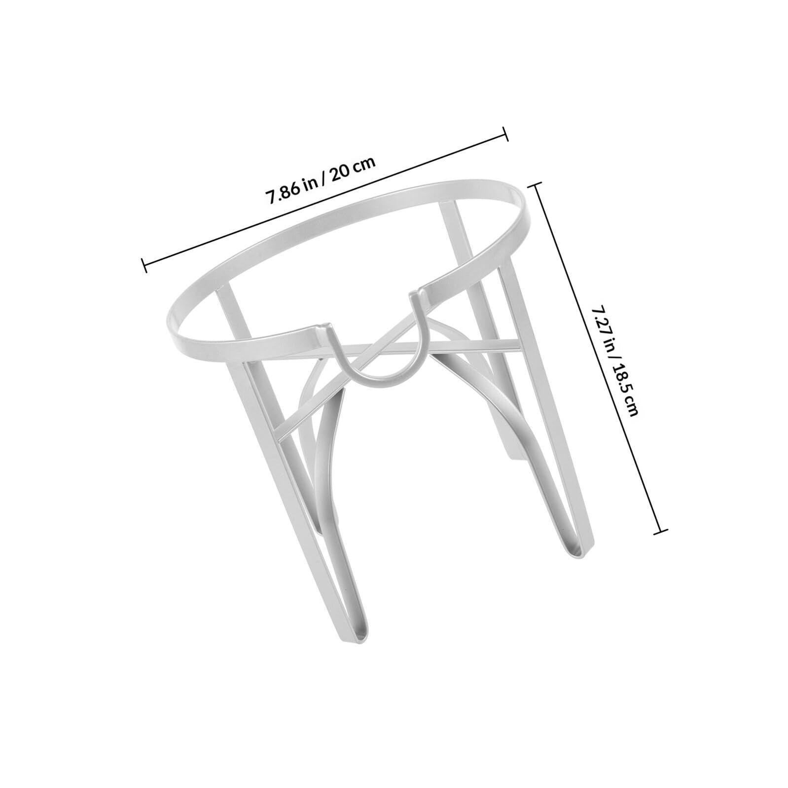 NUOBESTY Supporto per Spillatore di Birra 5l in Metallo Resistente, Espositore per Distributore di Bevande per Feste, Portabicchieri Stabile per Secchio di Birra e Vino, per Bar e Uso