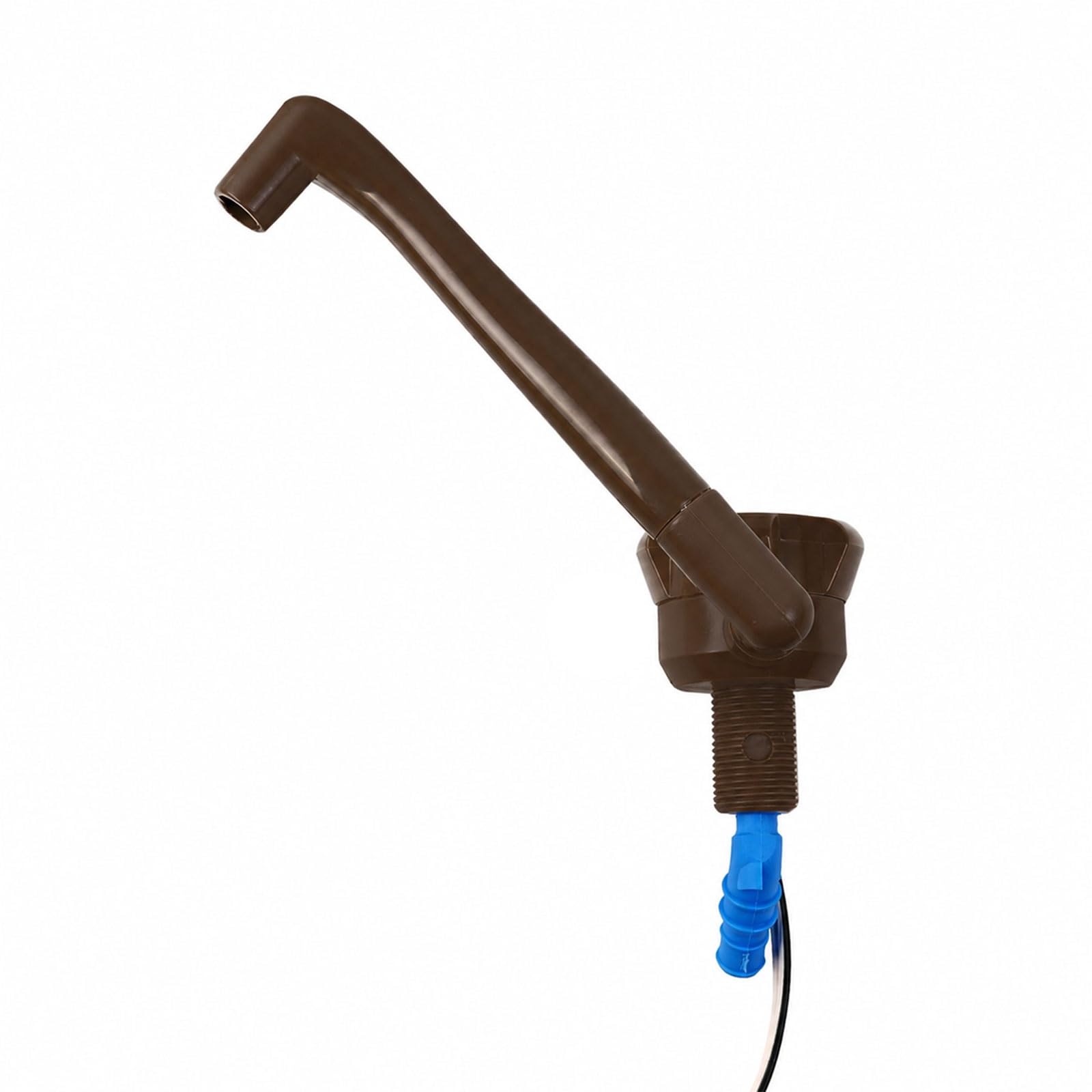 Unbekannt 12 V kran do przyczepy kempingowej, z tworzywa sztucznego ABS, wysokość konstrukcyjna: 135 mm, 90 g, brązowy