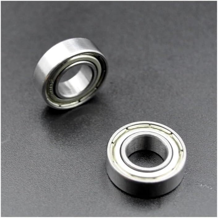 Bearings, 10pcs Ball Bearings 683ZZ 684ZZ 685ZZ 687ZZ 688ZZ Deep Groove Miniature Bearings For Skateboard Scooter 3D Printers Bearings (687ZZ 7x14x5mm),High Hardness and Toughness(683ZZ 3x7x3mm)