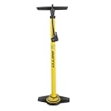 BETO Unisex's Floor Pump, Yellow