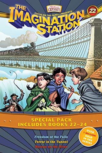 Book cover for The Imagination Station series