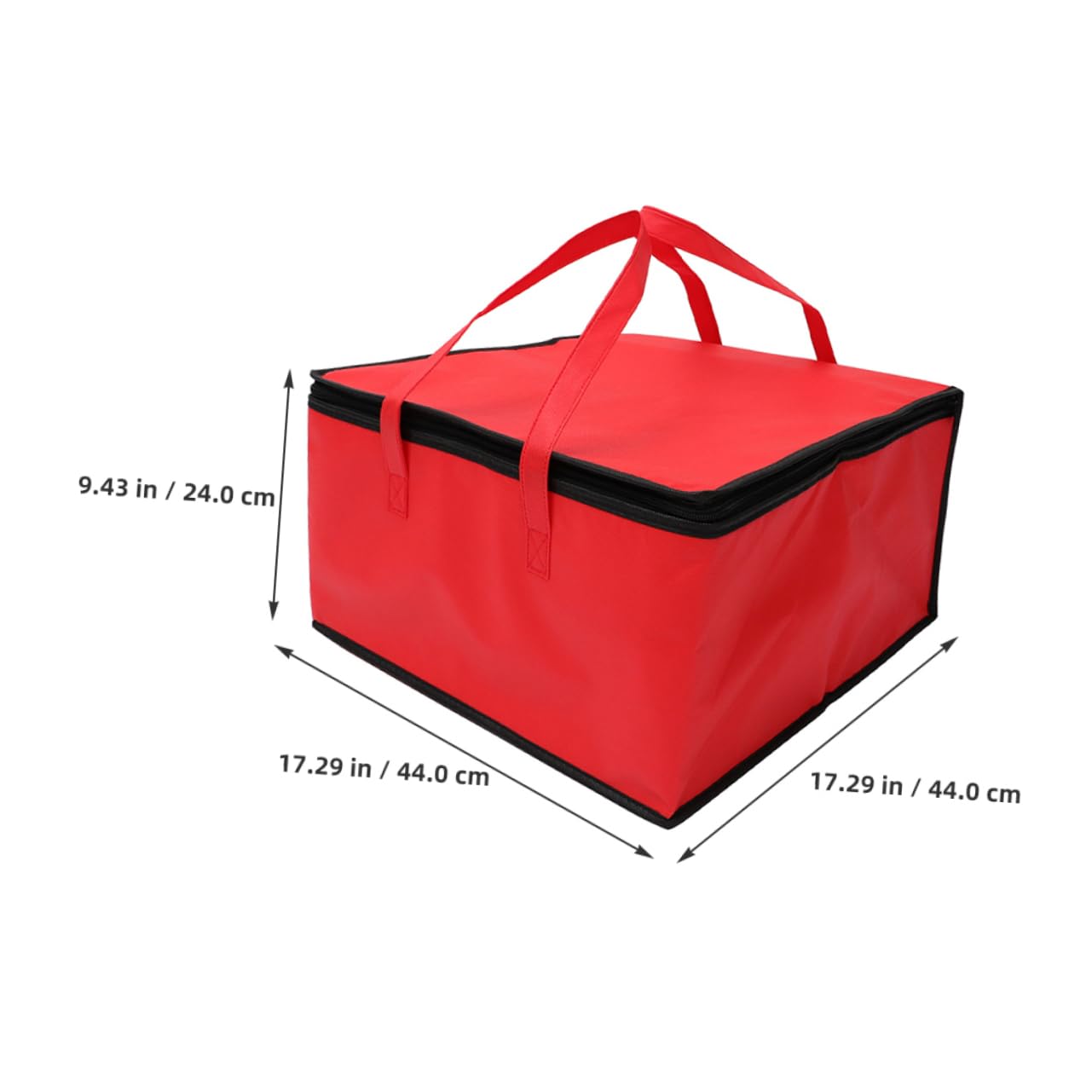 NAMOARLY 2pcs Pizza Bag Warmer Large Capacity Insulated Bags Food Service Cooler