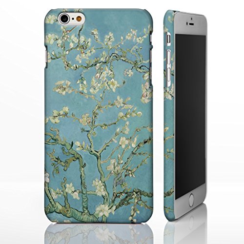 Cover per iPhone a tema ‘Collezione d’Arte Classica” con quadri di artisti famosi, PLASTICA, Almond Blossom - Vincent Van Gogh, iPhone 5/5S/SE