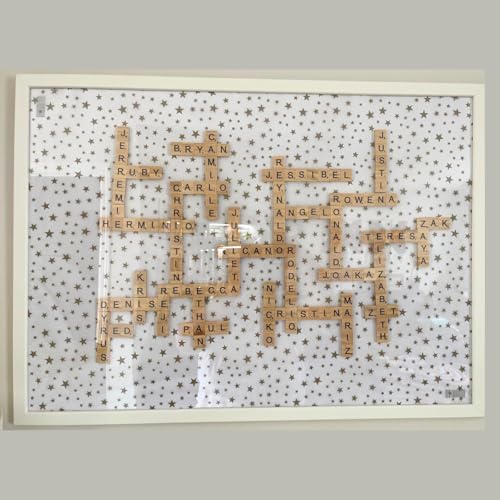 Coloch 1000PCS Letras de Madera A-Z para Manualidades miniatura 6