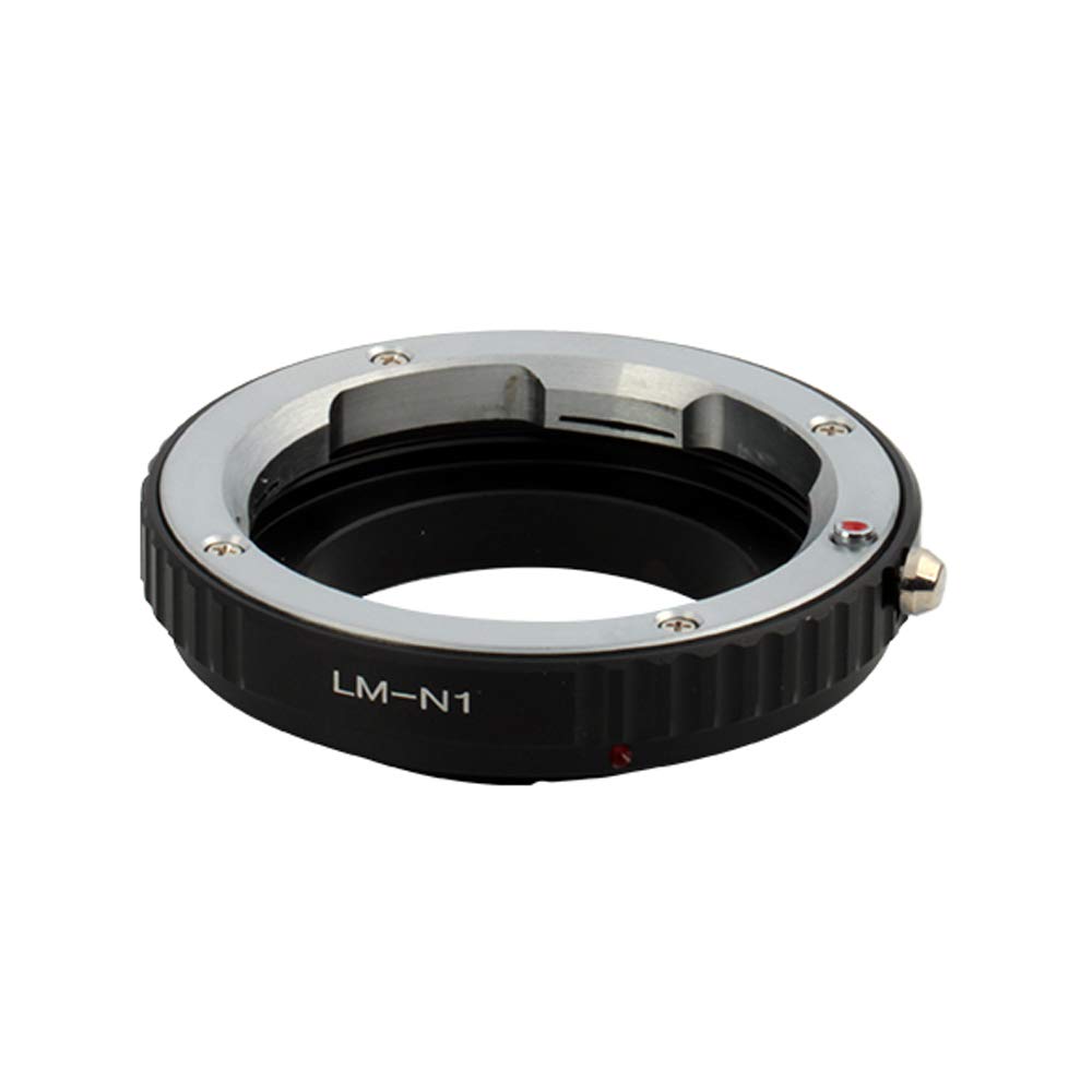 Pixco Lens Adapter Ring Suit for Leica M Lens to Nikon 1 J5 J4 S2 V3 AW1 J3 J2 J1 V2 S1 V1 Cameras (Leica M-Nikon 1)