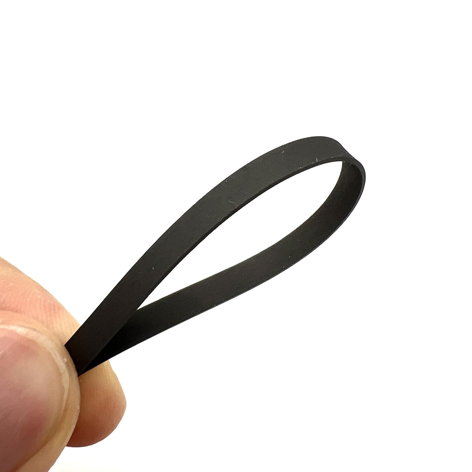 Flat Drive Belt 4mm Width 0.6mm Thickness for Turntables, Phonograph, Gramophone, LP Player(Fold Length 295mm)