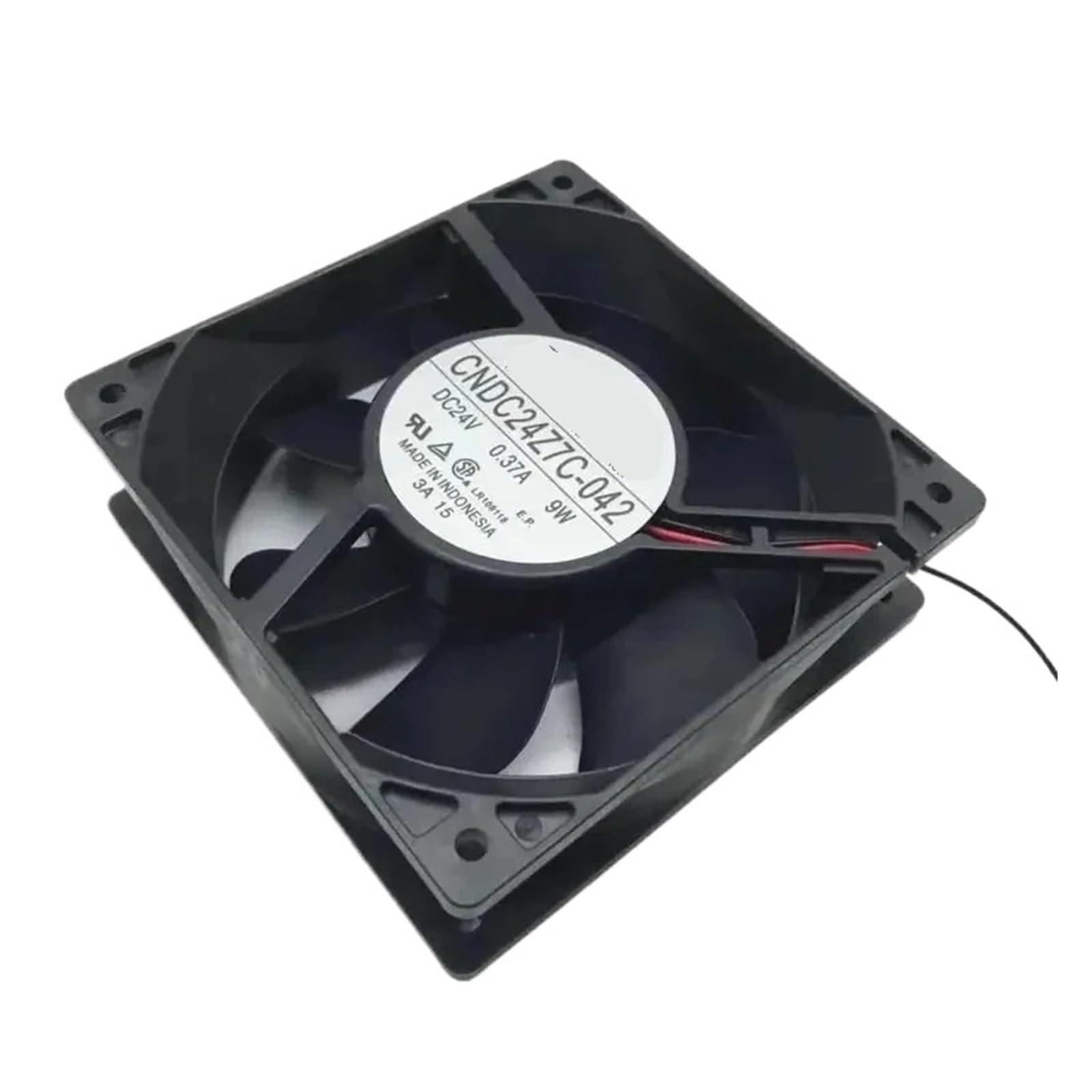 PEQYUACTE CNDC24Z7C-042 DC 24V 0.37A 9W 2-Wire 120X120X38Mm Cooling Fan