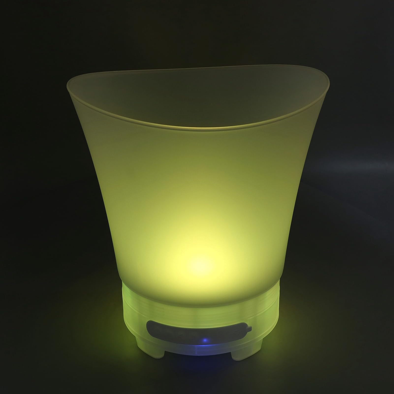 Cubo de Hielo LED con Altavoz - 7L de Gran Capacidad, 4 Modos Color para Vino y Cerveza