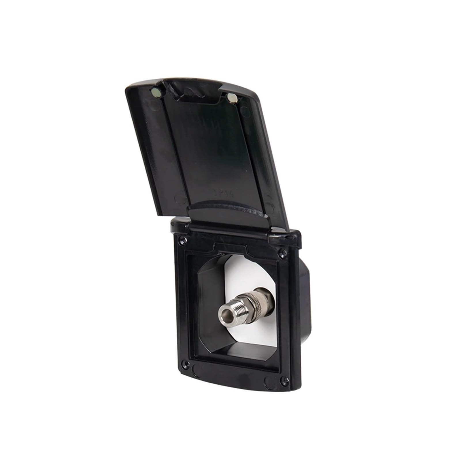 Accessori for camper Filtro di ingresso del portello di riempimento acqua dolce con serratura for camper rimorchio for camper Accessori for roulotte bianchi Accessori Per Ricambi Camper ( Color : Noir