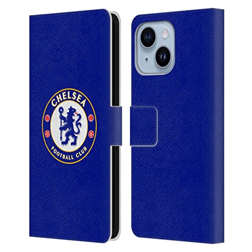 Étui Chelsea FC Apple iPhone 14 Plus en cuir Head Case Designs