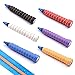 Snowtain 6 Pezzi Overgrip per Racchette da Tennis,Overgrip Confezione Racket Grip Tennis Racket Grip,Badminton Racket Grip Anti Scivolo e Grip,per Canne da Badminton/Pesca