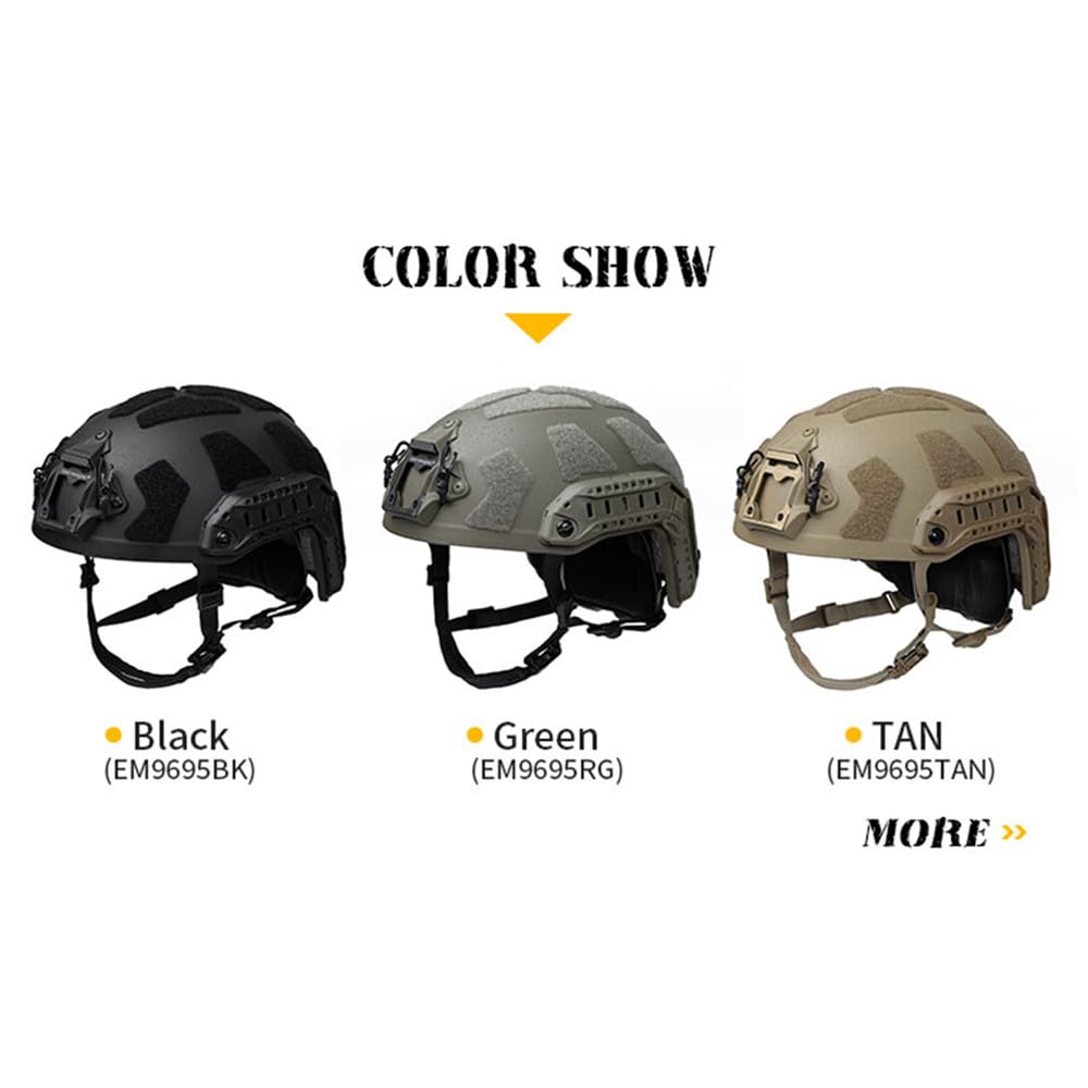 Emersongear Fast SF Ultra High Cut Tac-Helm, leichtes Design