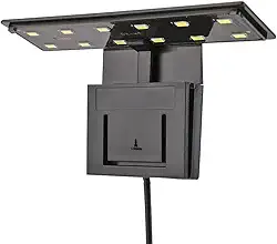 Luminária para Aquário Lorben 12 Led Branco Frio 6500K X3 5W Bivolt