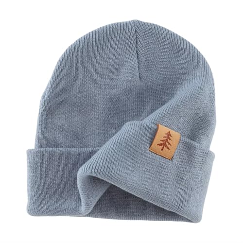 Connectyle Kids Knit Beanie Watch Hat Acrylic Winter Beanies for Boys Girls Double Layered Knitted Warm Cap for Children3