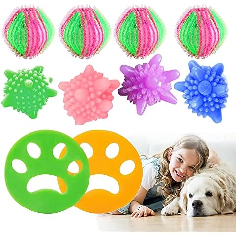 Pet Hair Remover Washing Machine, 10Pcs Pet Hair Catcher In Washing Machine Pet Fur Laundry Catcher Hair Remover for Laundry Bedding Pets(10 Pcs) Cover