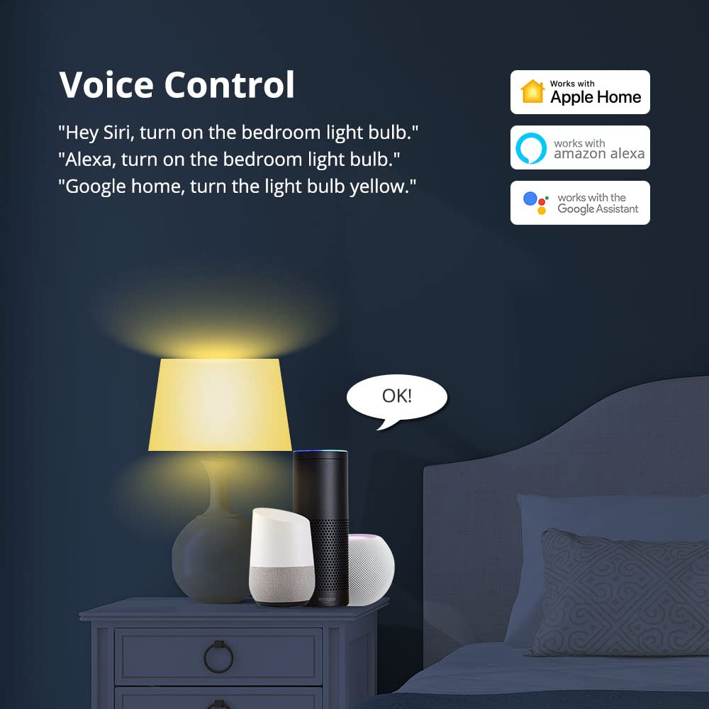 BENEXMART Tuya Zigbee 5W Bombilla Led Inteligente, MR16 12V RGBCW Foco Regulable Compatible con Alexa Google Home, Requiere Tuya Zigbee Hub. (2)