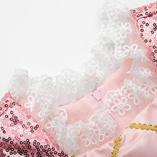 JerrisApparel Ragazze Principessa Paillettes