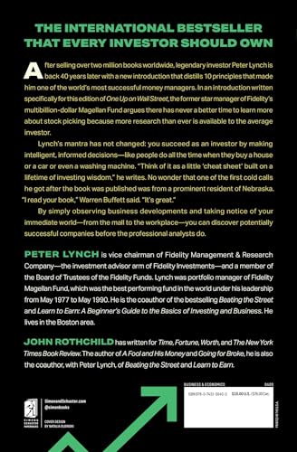 Image of One Up On Wall Street: How To Use What You Already Know To Make Money In The Market