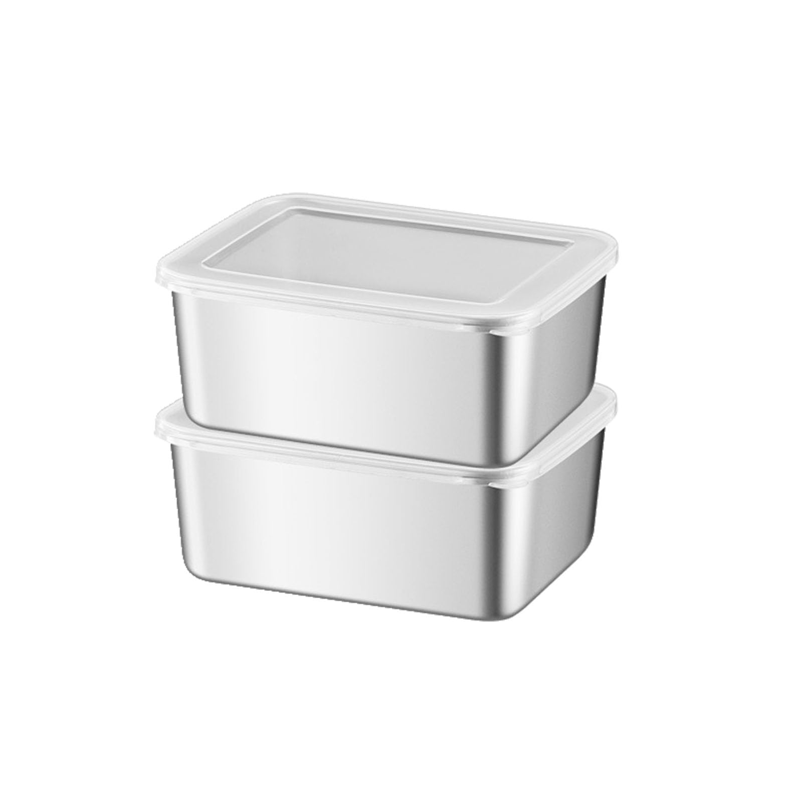新品 箱付き タッパーウェア カリビアン 角型ケースギフト ×4 500ml Amazon｜四角アイスクリームデザート用 弁当箱 食品保存容器 角型 ご飯
