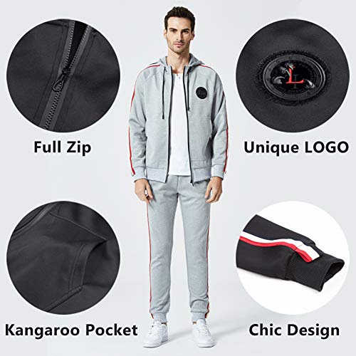 Image of DUOFIER Men Polyester Spandex Track Suit