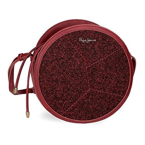 Borsa rotonda Pepe Jeans Claire Bordeaux