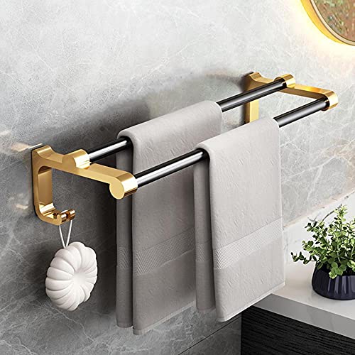 Porte-serviettes mural sans perçage pour suspendre vos draps de bain sans trouer le carrelage