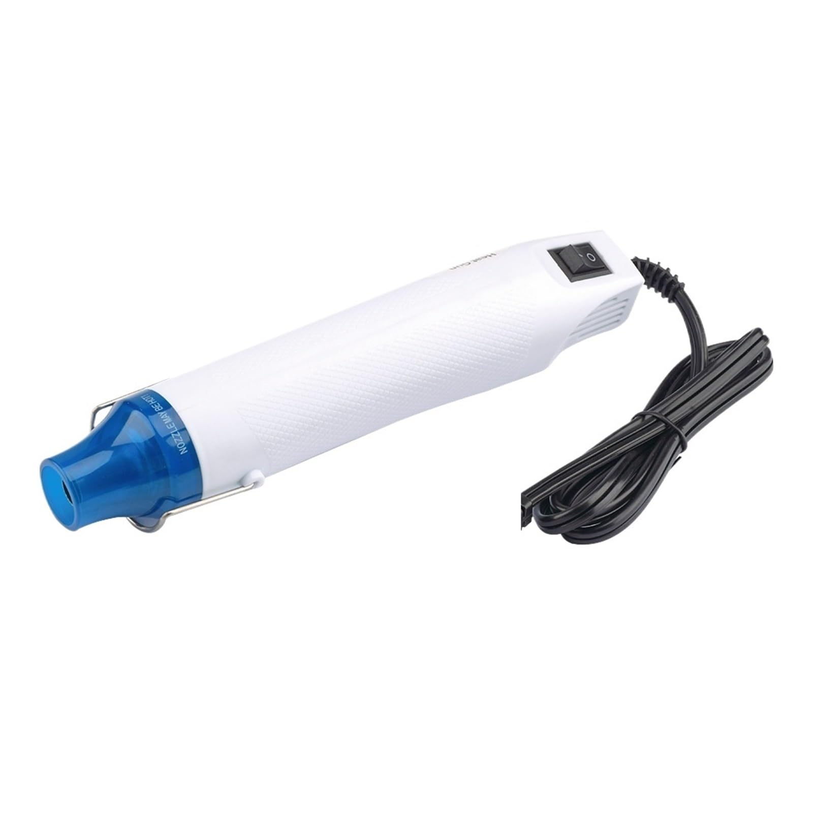 Pistola ad aria calda fai da te, telefono, asciugacapelli, supporto per saldatura, plastica termoretraibile, strumento di riparazione, riscaldamento rapido (bianco)