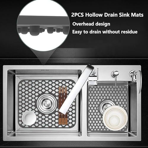 Protectores para Fregadero de Cocina de Silicona 2 Pzas miniatura 4