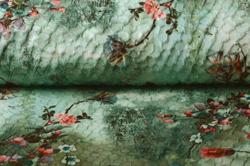 EDEL&SCHNELL Hundebett Wechselbezug grün 125 cm Ersatz Bezug Hundebett Flocke Bezüge für Hundebetten aus weichem Plüschstoff