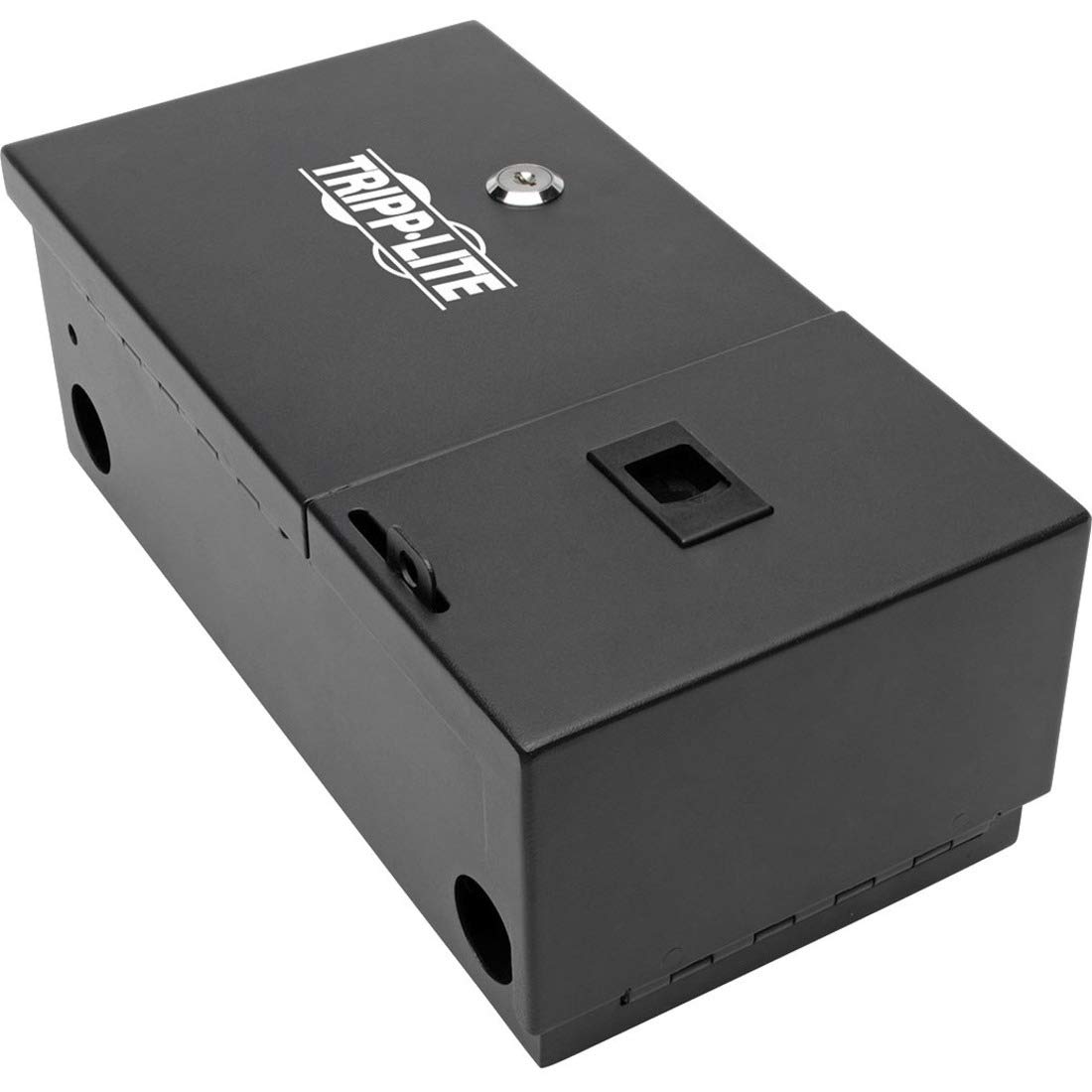 Tripp Lite Fiber Optic Wallmount Distribution Enclosure, 2-Panel Capacity Wall-Mount (N492-WM2-BK)