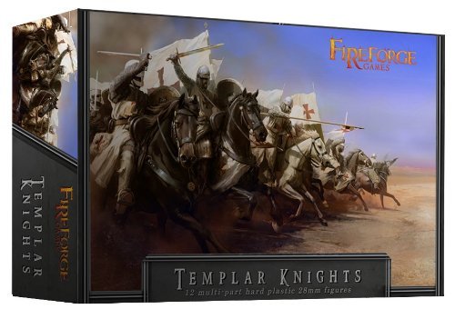 Chevaliers Templiers 28mm Fireforge Games : figurines historiques de collection