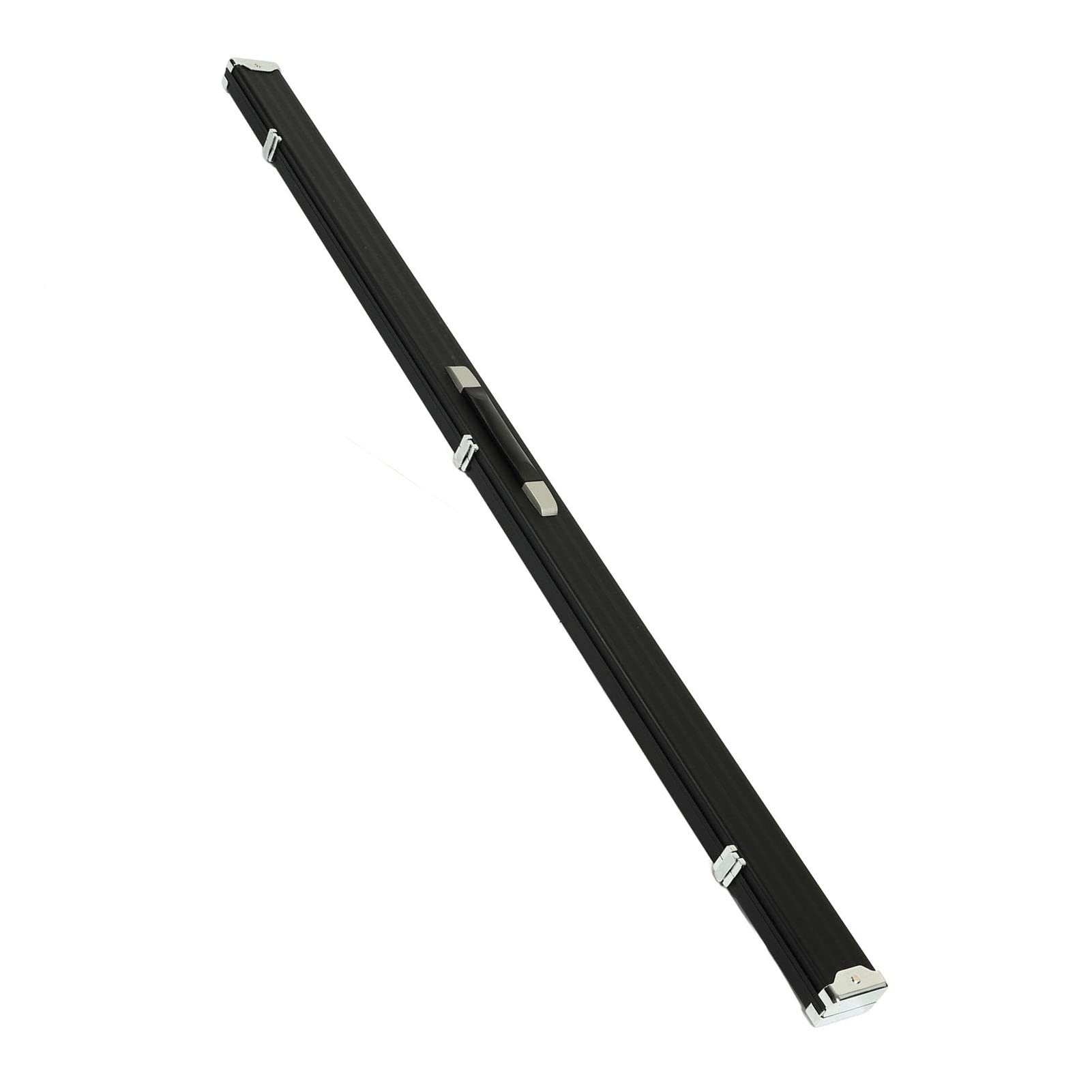 SIXRUN Étui Rigide pour Queue de Billard, étui de Transport en Alliage d'aluminium à Double Fente pour Billard Anglais, 8 Petites Têtes de Billard, étui pour Queue de Billard