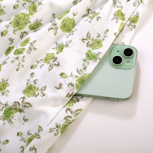 Image of Scarlet Darkness Floral Mini Corset Dress for Women Teen 2026 Summer Spring Flowy A-Line Sundress with Pockets White Green Floral L