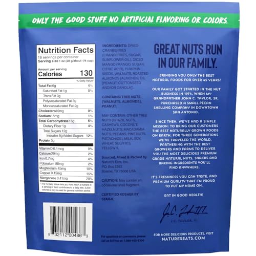 Nature's Eats Protein Trail Mix, 16 Oz (Pack of 2) image 5