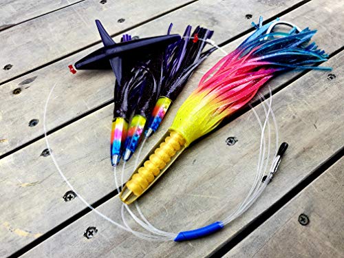 Lobo Lures 13" Rainbow Bullet Tuna Slayer c/Hook 10/0 miniatura 2