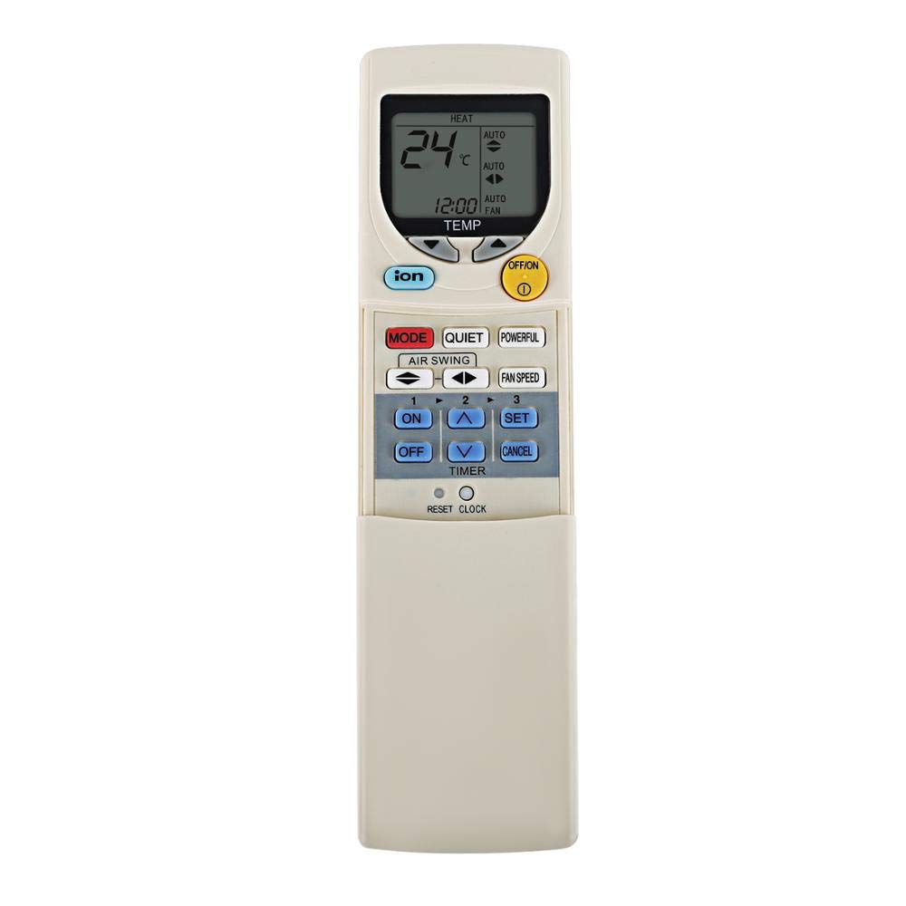 Souldershop Telecomando Universale Per Condizionatore Panasonic (Modelli A75C03420, A75C00370, Ecc.) - Display In °C, Sostituzione Semplice