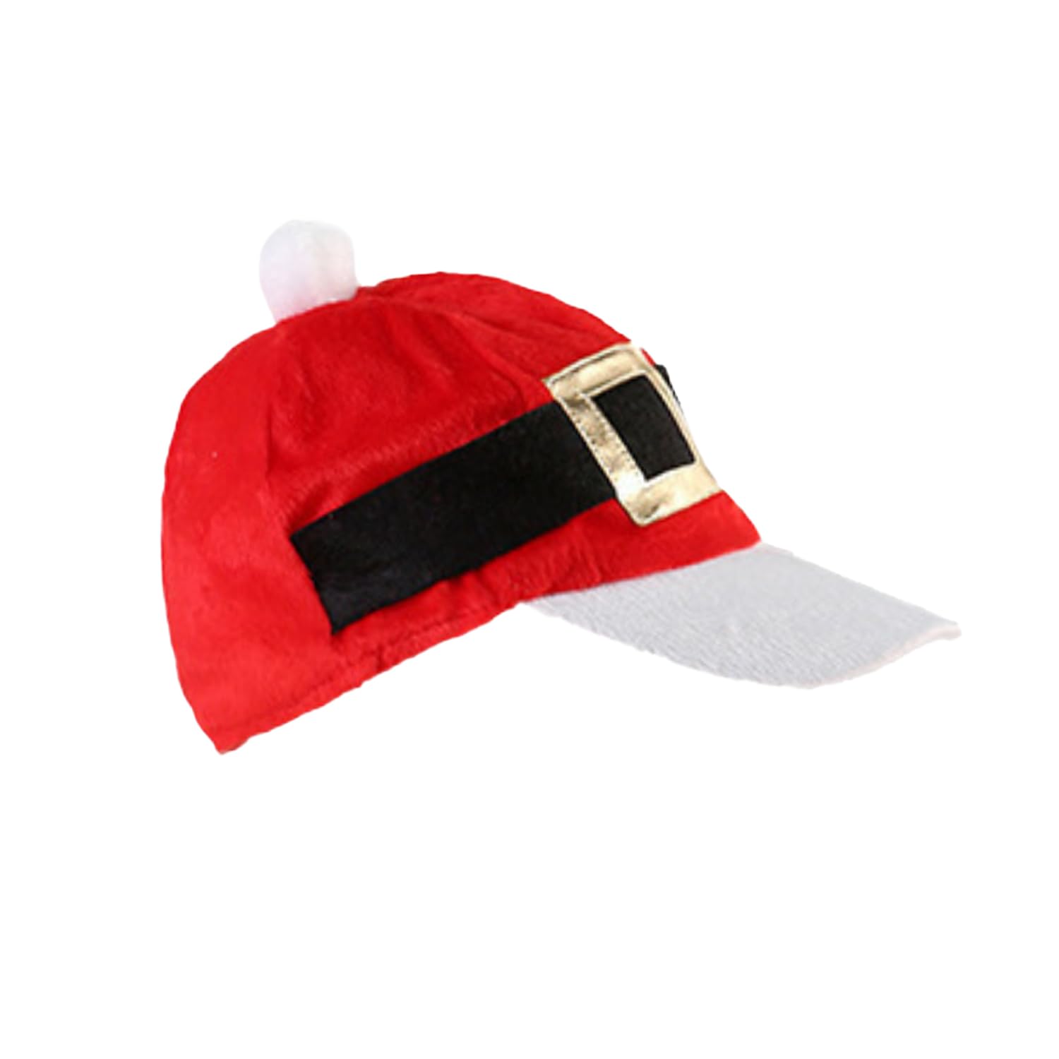MEISH Santa Baseball Cap Xmas Holiday Baseball Cap Outdoor Sports Hats Christmas Costume Accessory for Men Women