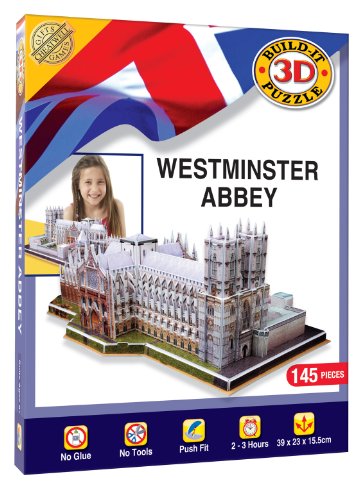 Cheatwell Games 2309 - Puzzle en 3D, diseño Abadía de Westminster