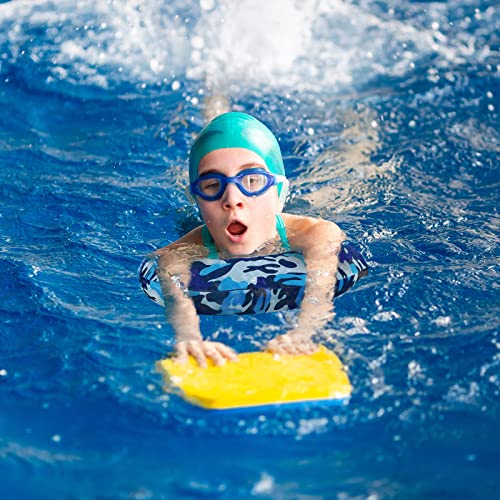 Leitee 3 Pcs Inflatable Swim Trainer Multifunctional U Shaped Portable Waist Pillow Travel Swimming Life Belt For Training Waist Flotation Belt With Fast Press Valve For Neck Kids Adults Beach Pool #TOP4