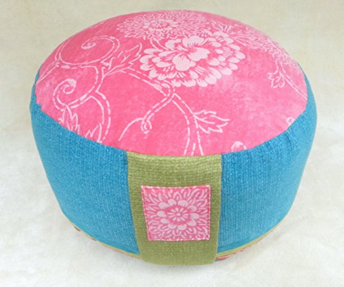 Meditation/Yoga Cushion with Removable BASSETTI Tantra Meditation Yoga