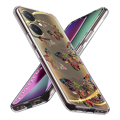 Image of Fashionury Soft Silicon Printed Designer Mobile Back Cover for Vivo Y27 / Vivo Y27 2023 -D2082