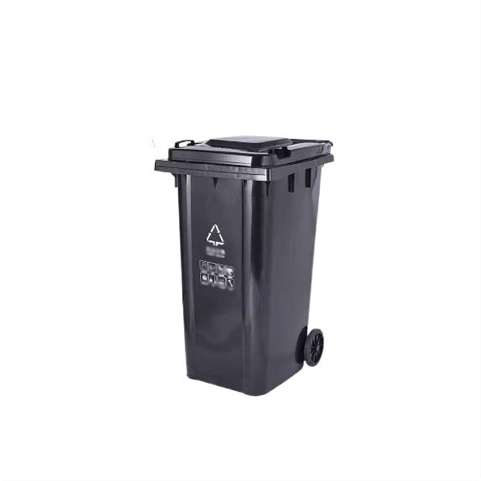 SaryEdge Garbage Can Recycle Bin Bins Large Commercial with Lid Outdoor Classification Barrels Thickened 240L Large Waste Bins can be Trailer Trash Can storage bucket,Ot,Other waste